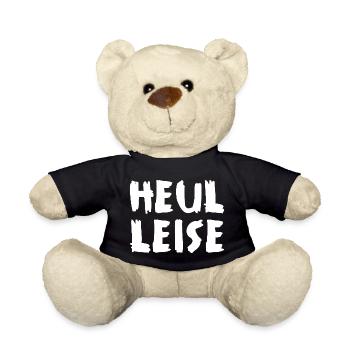 Heul Leise - Teddy - Schwarz - Vorne