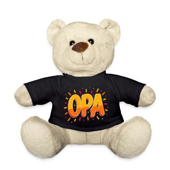 Grand-père Grand-père Vintage - Nounours - noir - Devant