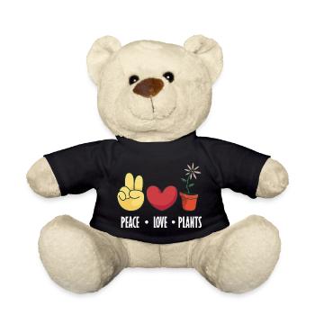 Garten- Und Pflanzenliebhaber Geschenke - Teddy - Schwarz - Vorne