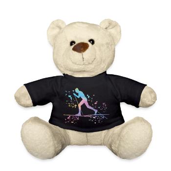 Cross-country skiing Cross-country skiing - Teddy Bear - black - Front