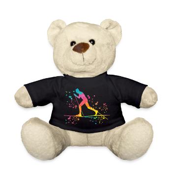 Cross-country skiing Cross-country skiing - Teddy Bear - black - Front