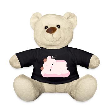 Müde Kuh - Teddy - Schwarz - Vorne