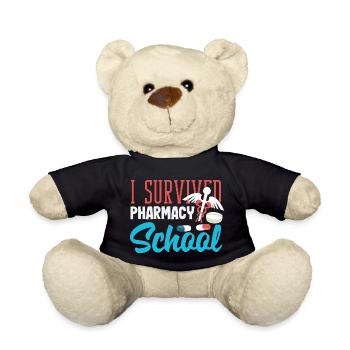 Apotheker Pharmazeutisch-technischer - Teddy - Schwarz - Vorne