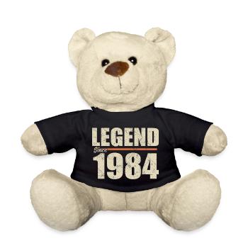Geburtstag 1984 | Legende seit 1984 - Teddy - Schwarz - Vorne