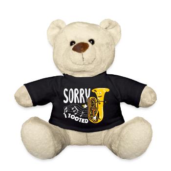 Vintage Euphonium Spieler - Teddy - Schwarz - Vorne