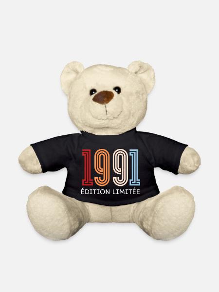 1991 édition limitée vintage - Nounours - noir