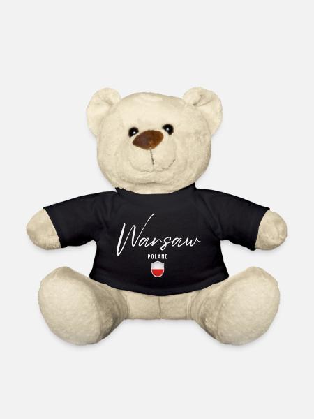 Warschau, Polen, elegantes Design Warschau - Teddy - Schwarz