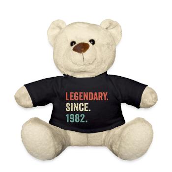 legendär seit 1982 - Teddy - Schwarz - Vorne