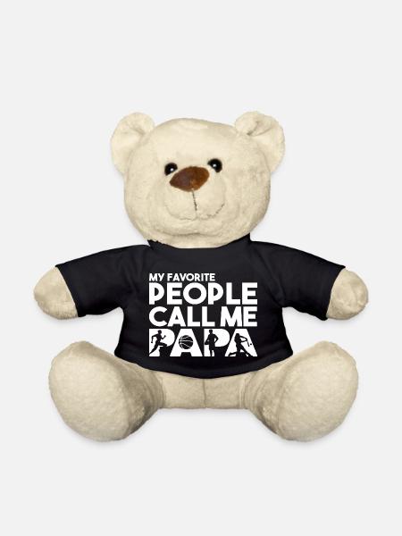 Lieblingsleute nennen mich Papa Sportpapa - Teddy - Schwarz