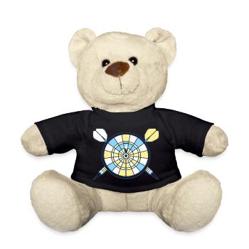Cible Dart - Nounours - noir - Devant