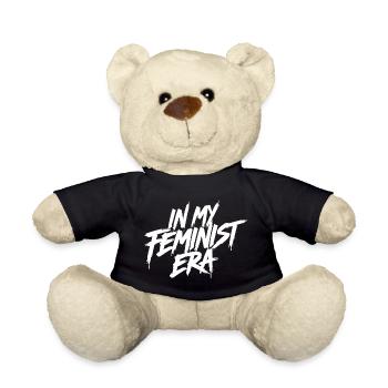 À mon époque féministe, blanc - Nounours - noir - Devant