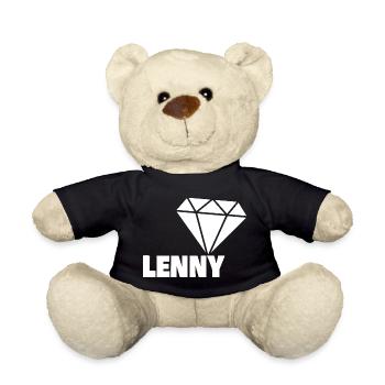 Lenny als Diamant - Teddy - Schwarz - Vorne