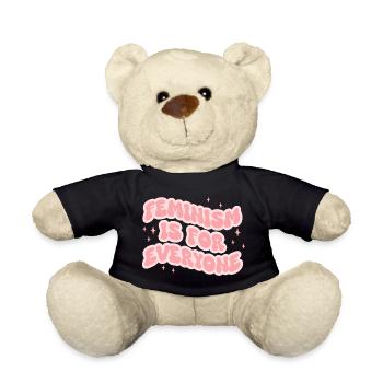 Le féminisme est pour tout le monde - Nounours - noir - Devant