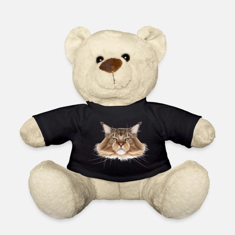Chat Maine Coon - Nounours - noir