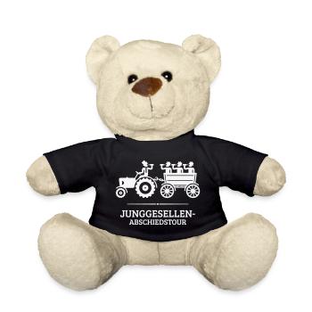Junggesellen-Abschiedstour Mit Trecker (JGA / W) - Teddy - Schwarz - Vorne