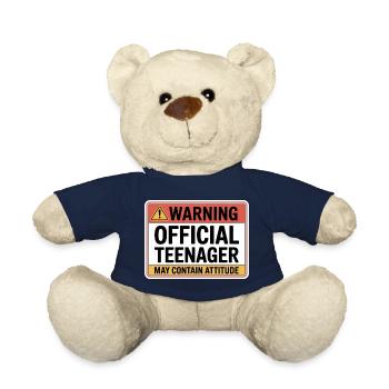 Adolescent officiel - Nounours - bleu marine - Devant
