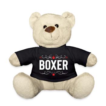 Boxer Boxing Sports - Nounours - noir - Devant
