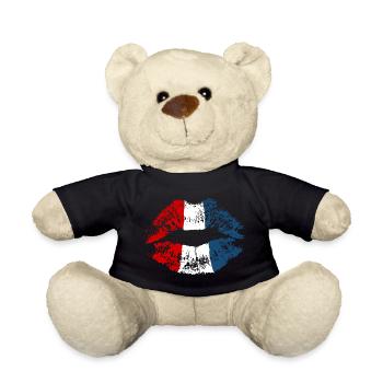 Néerlandais Holland Kiss Lipstick Couleur Hollande - Nounours - noir - Devant