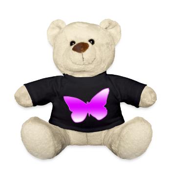 Schmetterling - Teddy - Schwarz - Vorne