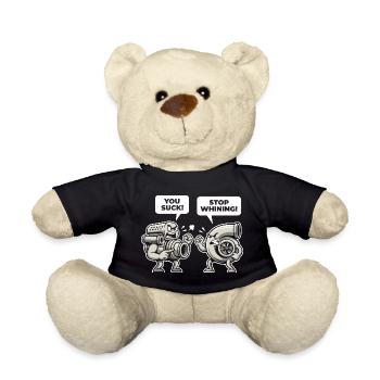 Auto You Suck Stop Whining Tuning Car Mechanic - Teddy Bear - black - Front