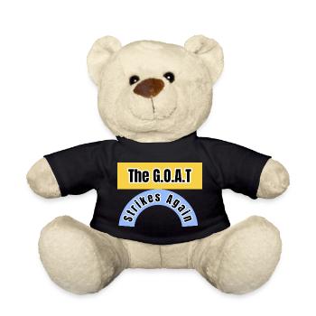 Le GOAT frappe à nouveau - Nounours - noir - Devant