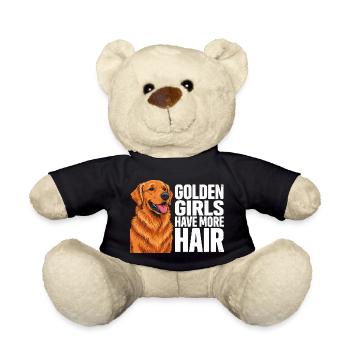 Golden Girls haben mehr Haare, Golden Retriever - Teddy - Schwarz - Vorne