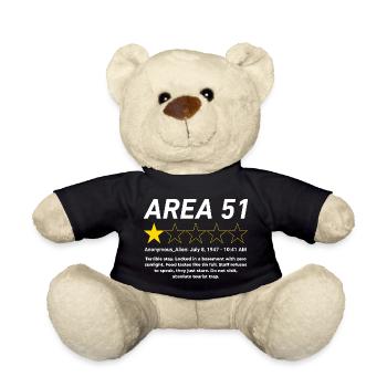 Area 51 Review One Star Alien Design - Teddy - Schwarz - Vorne