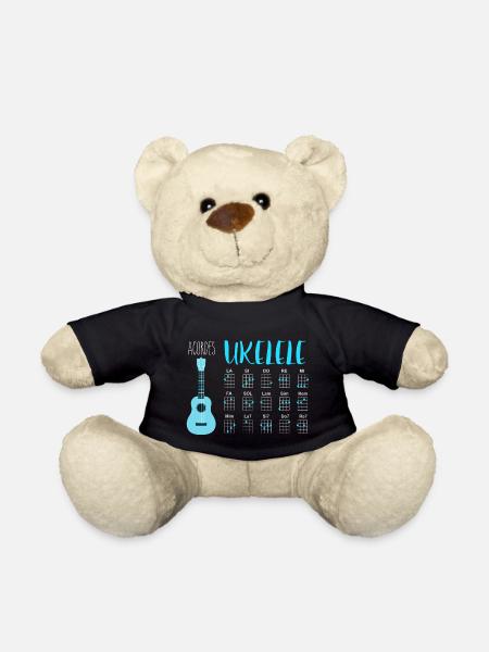 UKULELE chords - Teddy Bear - black
