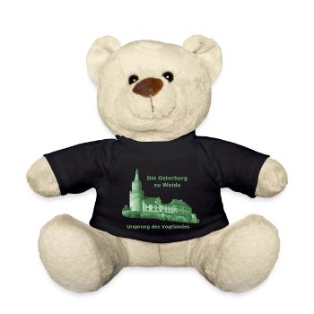 Osterburg Weida Vogtland grün - Teddy - Schwarz - Vorne