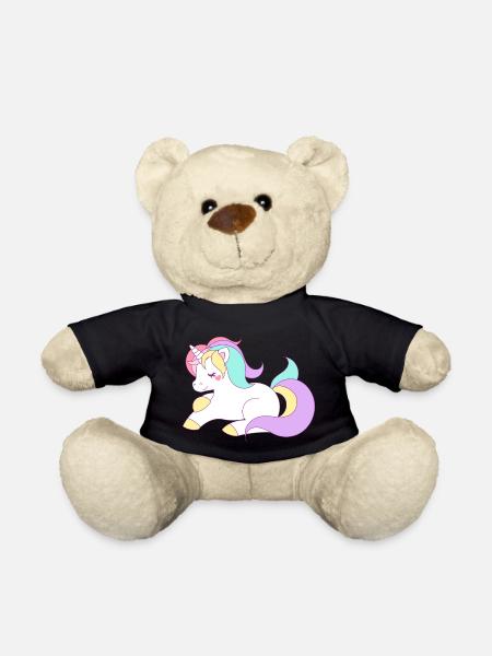 licorne - Nounours - noir