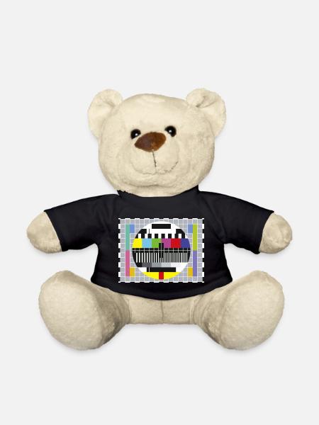 télévision - Nounours - noir