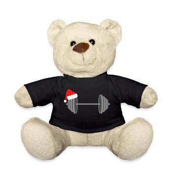 Christmas Workout - Nounours - noir - Devant