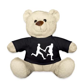 relay race - Teddy Bear - black - Front