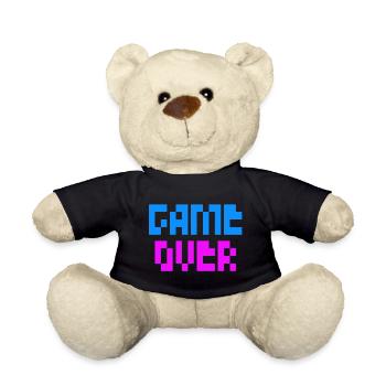Game Over - Teddy - Schwarz - Vorne