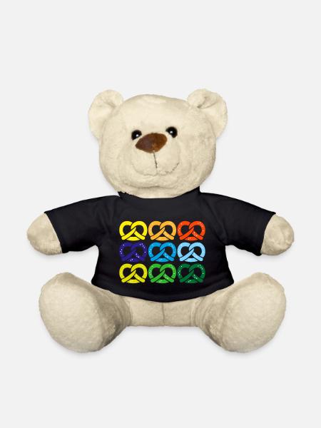 brezel salzbrezel - Teddy - Schwarz