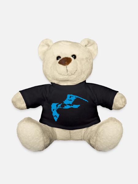 seagull - Teddy Bear - black