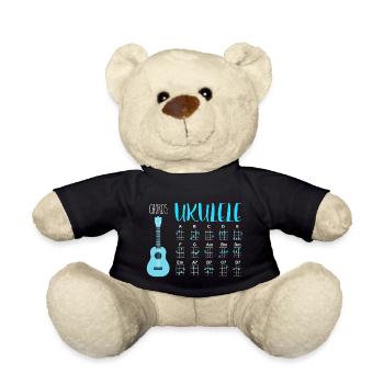 UKULELE CHORDS - Teddy - Schwarz - Vorne