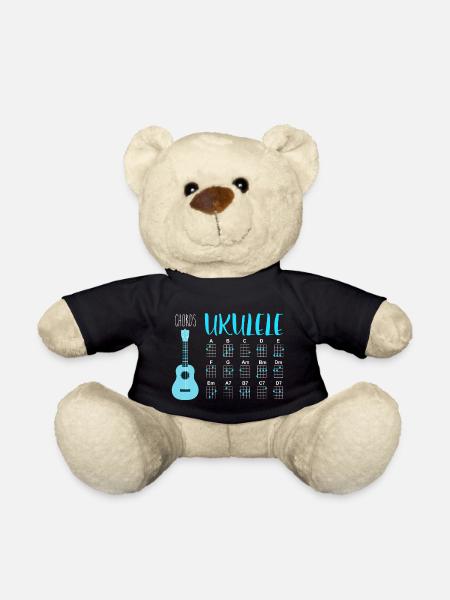 ÉCOULE D'UKULELE - Nounours - noir