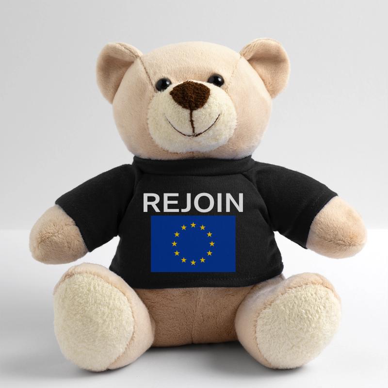 Erneuter EU White Text Teddy
