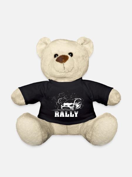 rally racing dirt drifting offroad cross cars - Teddy Bear - black
