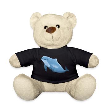 Schweinswal - Teddy - Schwarz - Vorne