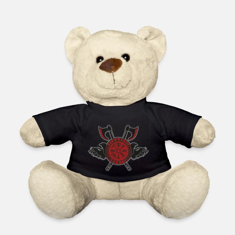 Clanwappen - Schwarze Raben - Teddy - Schwarz