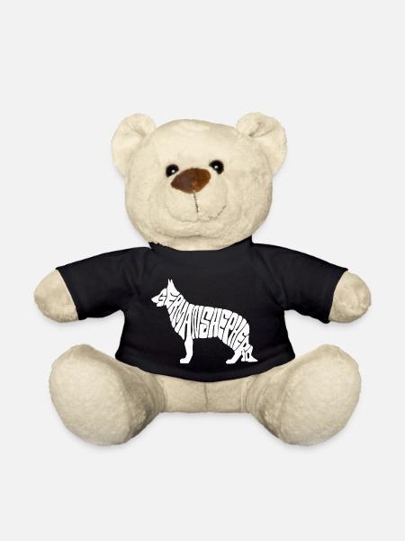 Germanshepherd - Teddy Bear - black