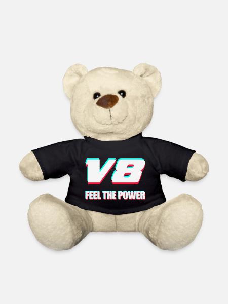 V8 - Teddy Bear - black