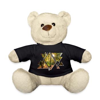 Nature Adventure Adventure Forest Forest Tree Trees - Teddy Bear - black - Front