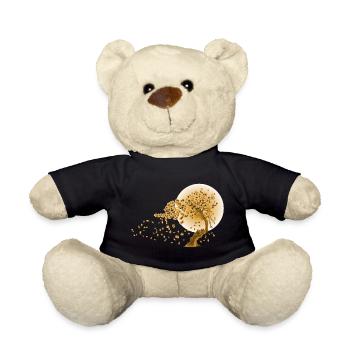 Japan Japanese Fashion Style 03 - Teddy Bear - black - Front