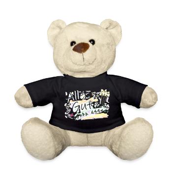Alles Gute - Teddy - Schwarz - Vorne