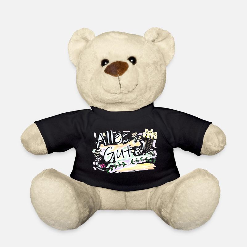 Alles Gute - Teddy - Schwarz