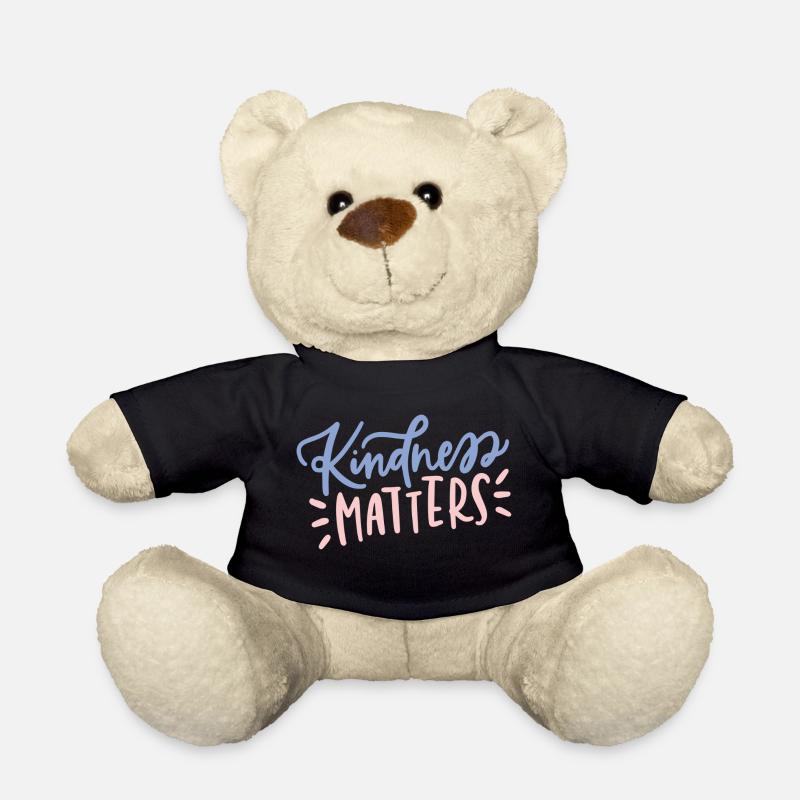 kindness matter - Teddy - Schwarz