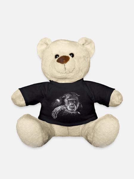 Singe - Nounours - noir